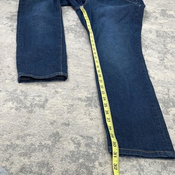 Torrid Curvy Super Stretch High Rise Jean Skinny Medium Blue Sz 14 - Picture 9 of 11